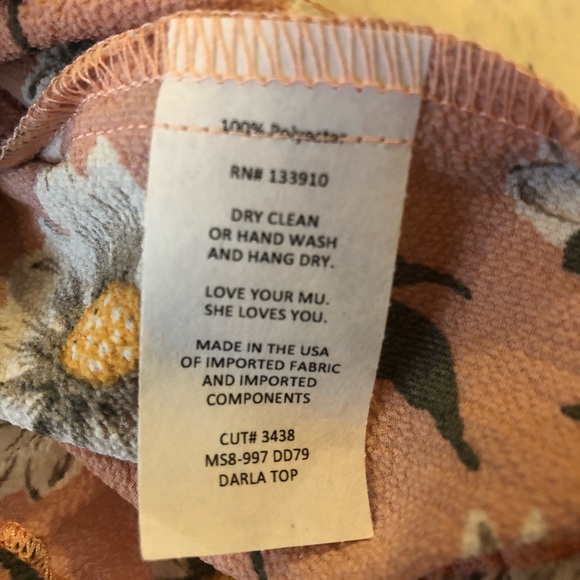 SHOW ME YOUR MUMU - Darla Ruffle Cropped Top - Picture 8 of 8